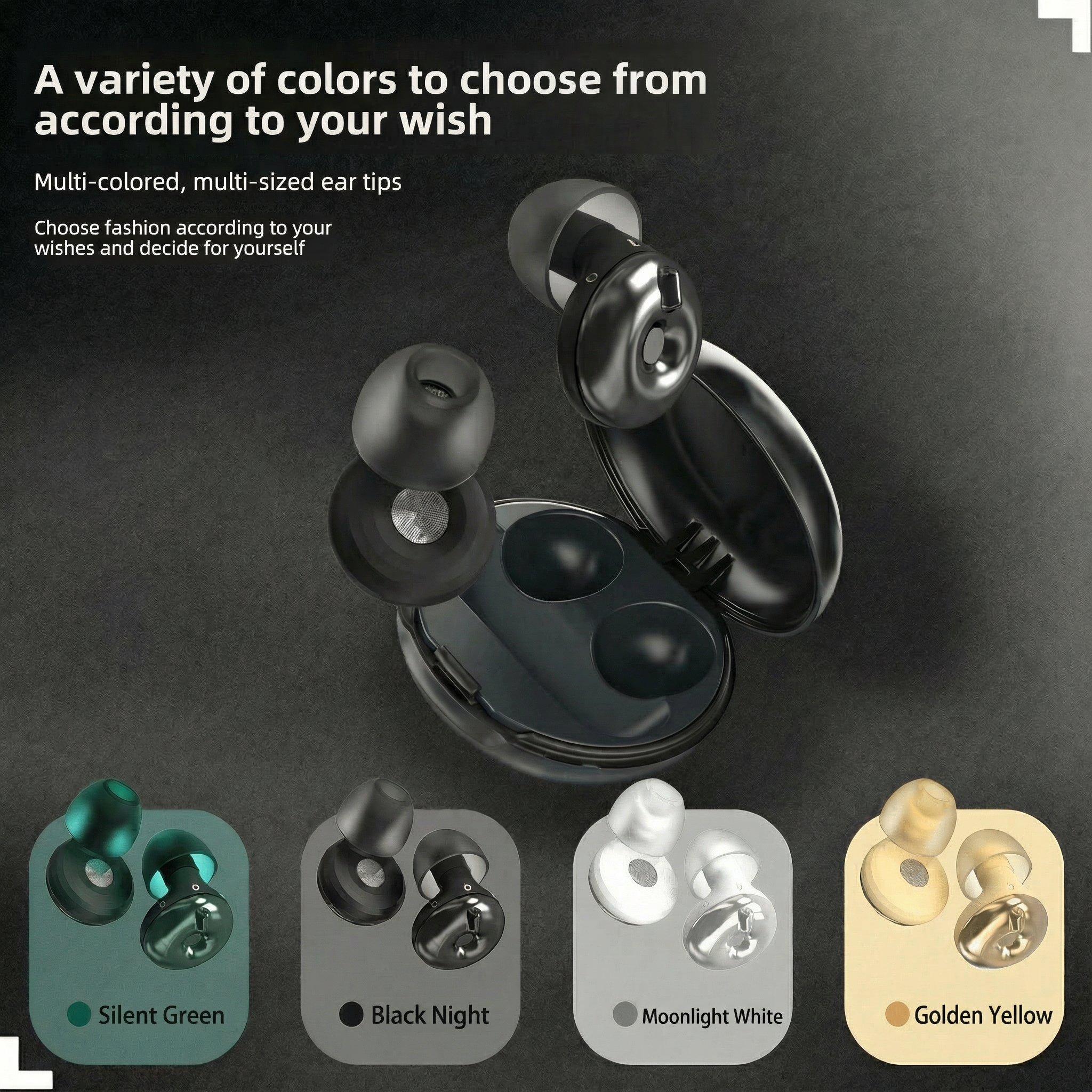 DriftRest™ Noise-Reducing Earplugs (18–32 dB)